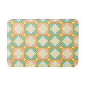 Tapis De Bain Seamless retro pattern with rounded squares (Devant)