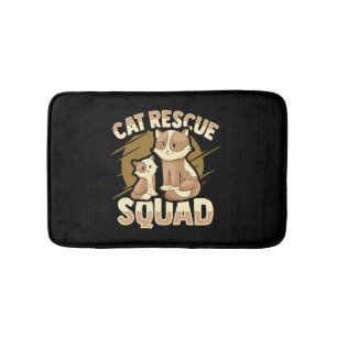 Tapis De Bain Secourt de chat de sauvetage animal pour un sauvet