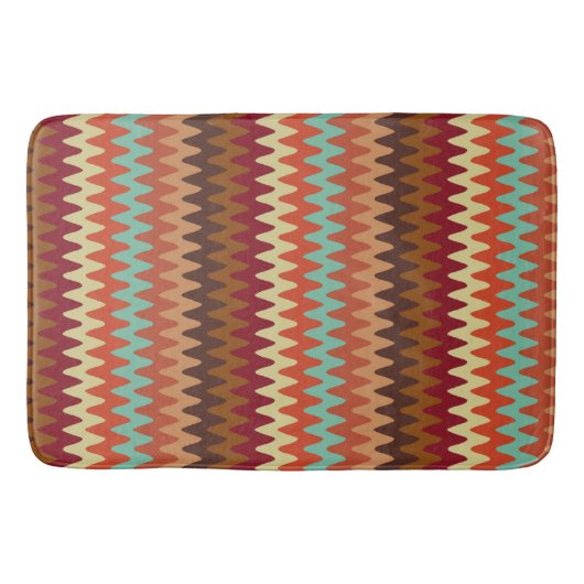 Tapis De Bain Sedona Motif Wavy Sedona Mat de bain sud-ouest (Devant)