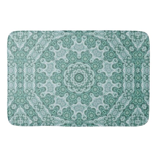 Tapis De Bain Séduisant en turquoise (Devant)