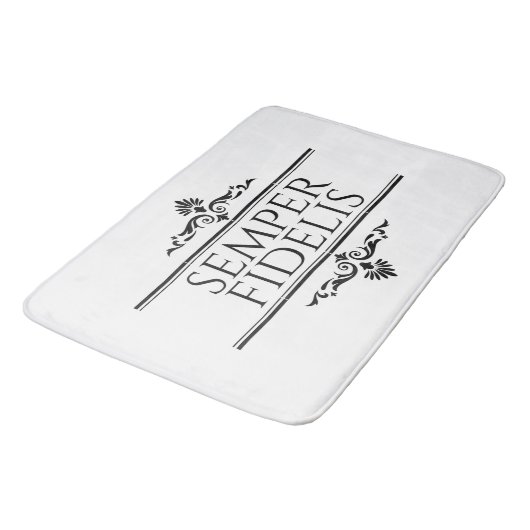 Tapis De Bain Semper Fidelis (Angle)