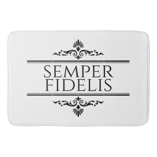 Tapis De Bain Semper Fidelis (Devant)