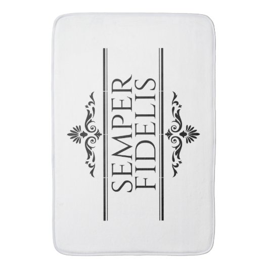 Tapis De Bain Semper Fidelis (devant Vertical)