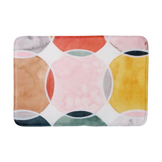 Tapis De Bain Sensal - Motif circulaire (Devant)