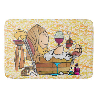 Tapis De Bain Senta se prélasse tranquillement...