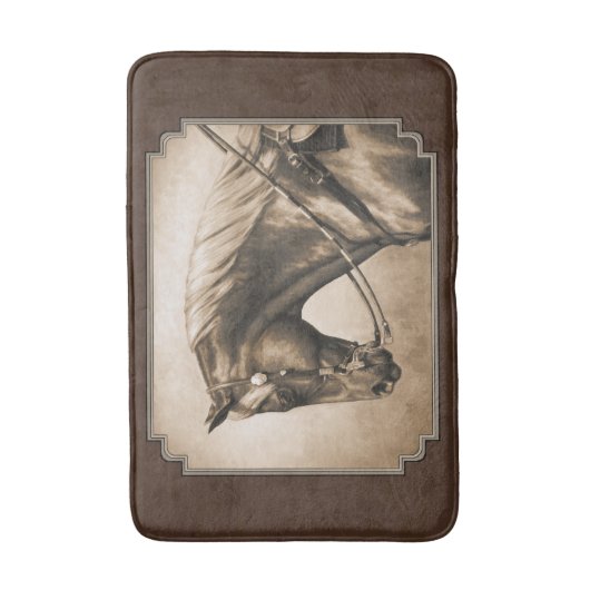 Tapis De Bain Sepia Brown (Devant (Vertical))