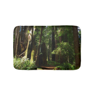 Tapis De Bain Séquoias et fougères au parc national de Redwood