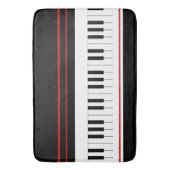Tapis De Bain Sérénade au clavier (devant Vertical)
