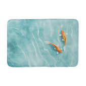 Tapis De Bain Sérénité de carpes koï aquarelle (Devant)