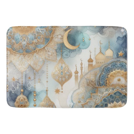 Tapis De Bain Sérénité de la mosquée pour le Ramadan (Devant)