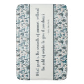 Tapis De Bain Sérénité des forêts d'hiver (devant Vertical)