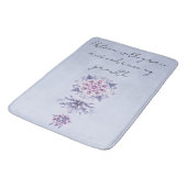 Tapis De Bain Serenity en fleurs Mandala Bath Mat (Angle)