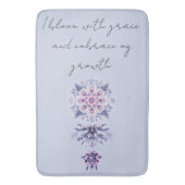 Tapis De Bain Serenity en fleurs Mandala Bath Mat (devant Vertical)
