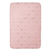 Tapis De Bain Série Princess Bee Design #6 (devant Vertical)