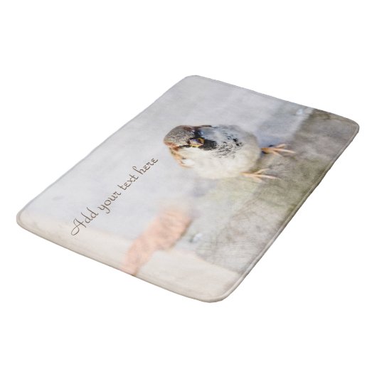 Tapis De Bain Serious Sparrow (Angle)