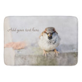 Tapis De Bain Serious Sparrow (Devant)