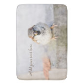 Tapis De Bain Serious Sparrow (devant Vertical)