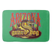 Tapis De Bain Serpent de chien de garde d'Arizona (Devant)