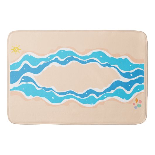 Tapis De Bain serviette de plage SANDY (Devant)