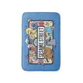 Tapis De Bain Sésame Sésame | Sesame Pals signe de Doodle (Devant (Vertical))