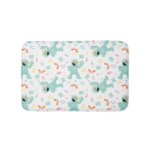 Tapis De Bain Sesame Street | Rosita Music Scribble Pattern (Devant)