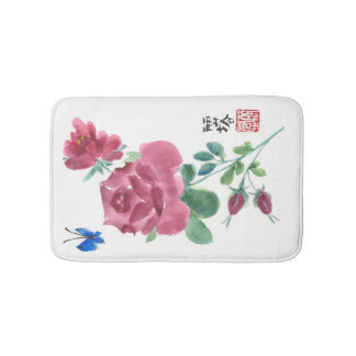 Tapis De Bain S'est levé