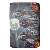 Tapis De Bain Setter Anglais Halloween Effrayant (devant Vertical)