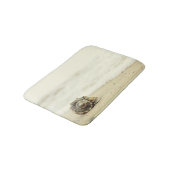 Tapis De Bain Seul coquillage sur la plage (Angle)