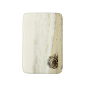 Tapis De Bain Seul coquillage sur la plage (Devant (Vertical))