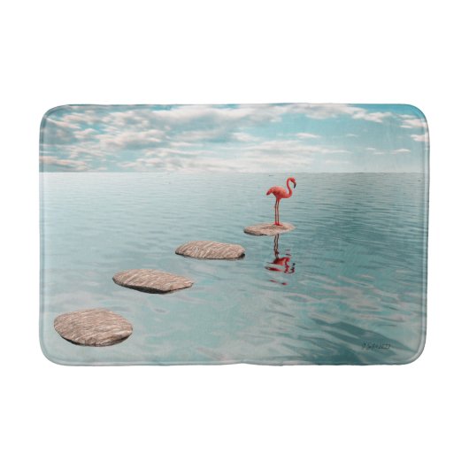 Tapis De Bain Seul – Équilibre Silencieux (Devant)