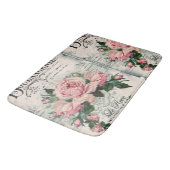 Tapis De Bain shabby chic, découpage, victorien, français chic,  (Angle)