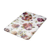 Tapis De Bain Shabby Chic Floral (Angle)