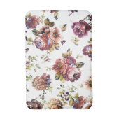 Tapis De Bain Shabby Chic Floral (Devant (Vertical))