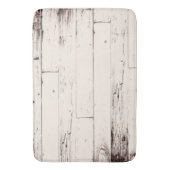 Tapis De Bain Shabby Chic Off White Ivory Wood Rustic Farmhouse (devant Vertical)