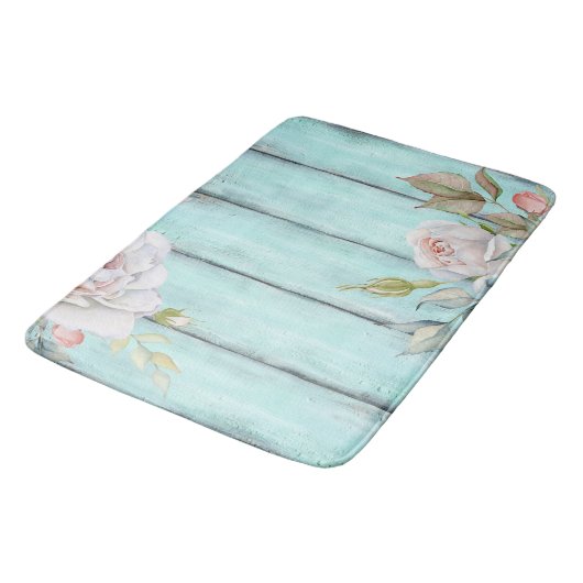 Tapis De Bain Shabby Country Chic Russe Bain Mat (Angle)