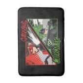 Tapis De Bain Shadybug et Noir glacé (Devant (Vertical))