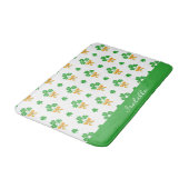 Tapis De Bain Shamrock de la fête de la St. Patrick Golden Bow G (Angle)