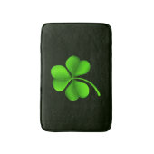 Tapis De Bain Shamrock vert sur Dark Green bmcnt (Devant (Vertical))