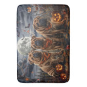 Tapis De Bain Shar Pei Halloween Épouvantable (devant Vertical)