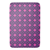 Tapis De Bain shippo rose et violet (devant Vertical)