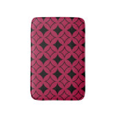 Tapis De Bain Shippo rouge et noir (Devant (Vertical))