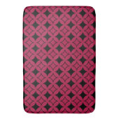 Tapis De Bain Shippo rouge et noir (devant Vertical)