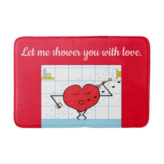 Tapis De Bain Shower You with Love : (Devant)