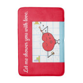 Tapis De Bain Shower You with Love : (Devant (Vertical))