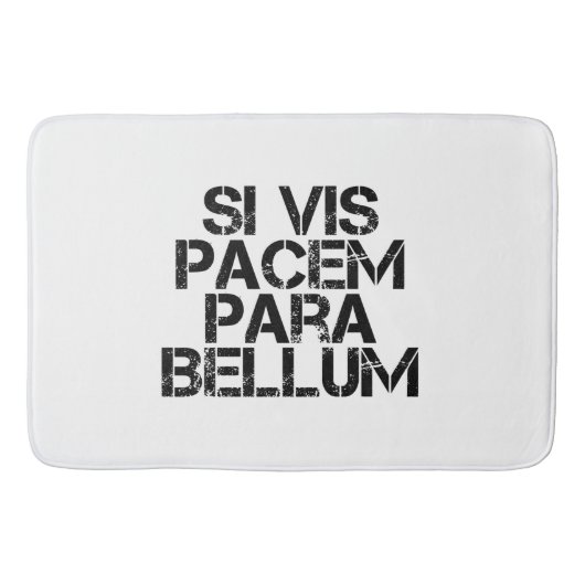 Tapis De Bain Si Vis Pacem Para Bellum (Devant)