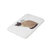Tapis De Bain Siamese cat cartoon (Angle)