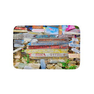 Tapis De Bain Signe de distance