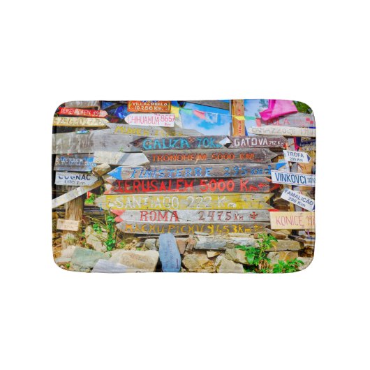 Tapis De Bain Signe de distance (Devant)