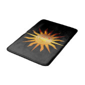 Tapis De Bain Signe du feu du soleil de Leo Mois de naissance No (Angle)