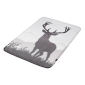 Tapis De Bain Silhouette de cerf (Angle)